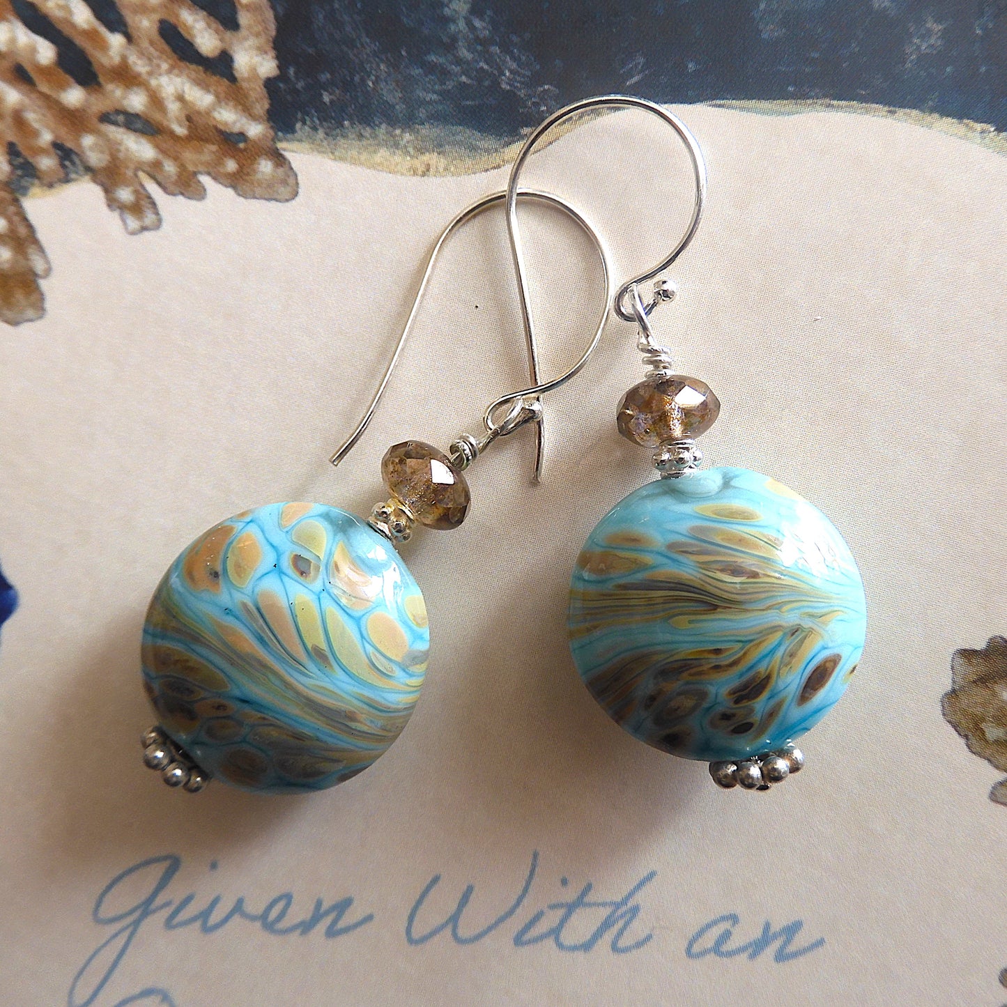 OCEAN TREASURES – Bracelet and Earrings Gift Set