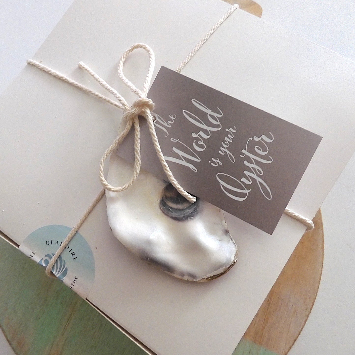 OYSTER LOVERS GIFT HAMPER - 'The World is your Oyster'