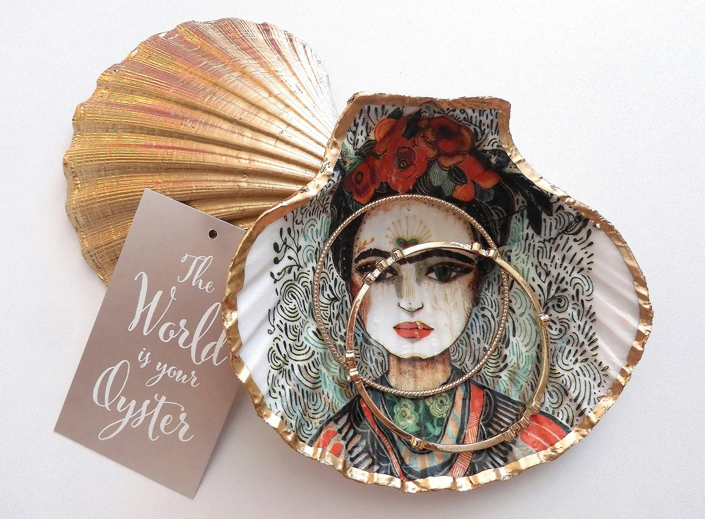 SCALLOP SHELL TRINKET DISH 'FRIDA'