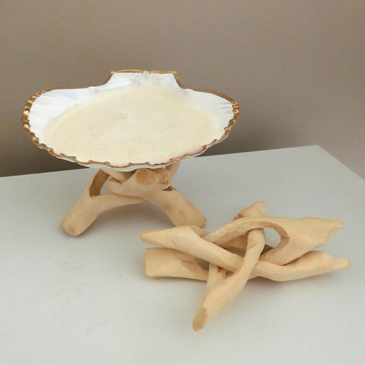 'DRIFTWOOD' STYLE TRIPOD STAND FOR BOWLS & TRINKET DISHES