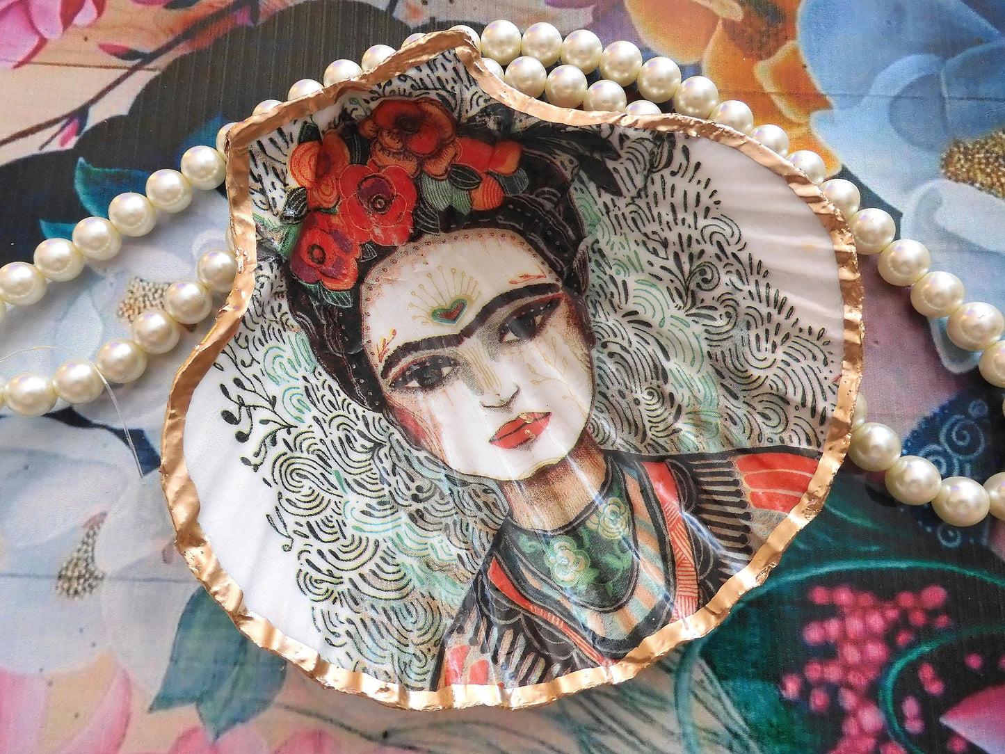 SCALLOP SHELL TRINKET DISH 'FRIDA'
