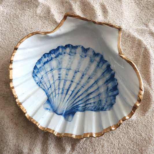 SCALLOP TRINKET DISH - 'SCALLOP'