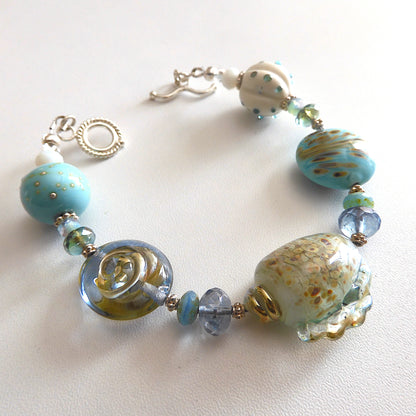 OCEAN TREASURES – Bracelet and Earrings Gift Set
