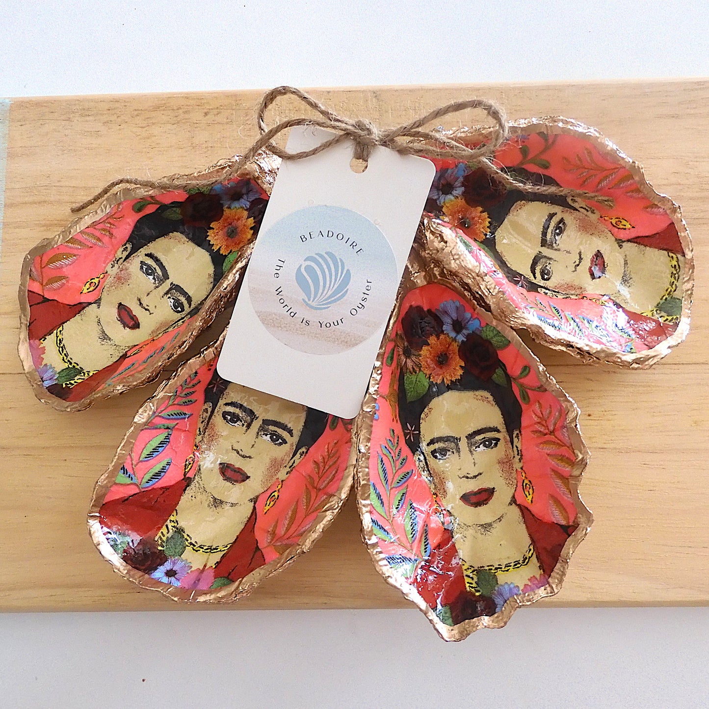 OYSTER SHELL TRINKET DISH XL - FRIDA