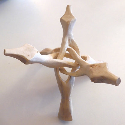 'DRIFTWOOD' STYLE TRIPOD STAND FOR LARGE BOWLS & PLATES XL 8"